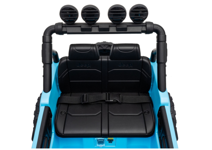 Mașină Electrică Jeep Rubicon 24V Albastru Deschis [10]