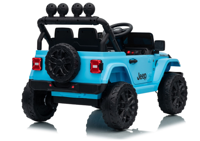 Mașină Electrică Jeep Rubicon 24V Albastru Deschis [4]