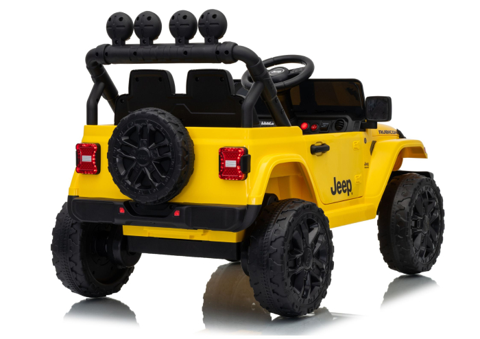 Mașină Electrică pentru Copii Jeep Rubicon 24V Galben [4]