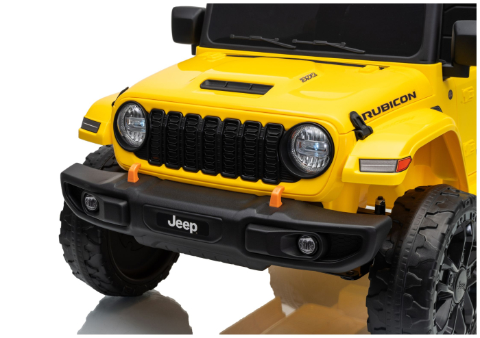 Mașină Electrică pentru Copii Jeep Rubicon 24V Galben [12]