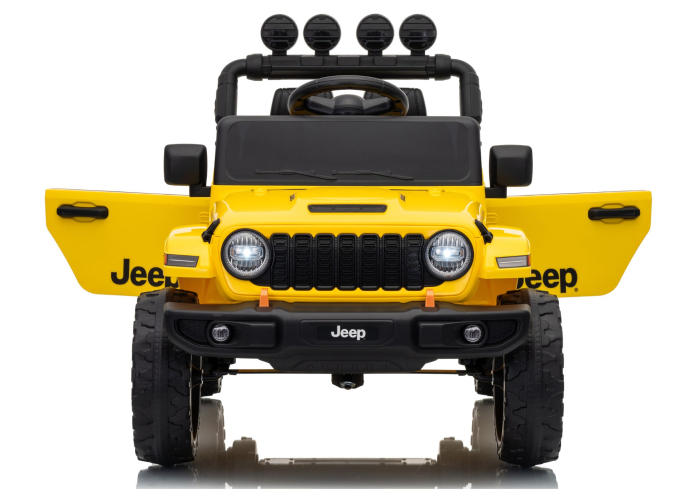 Mașină Electrică pentru Copii Jeep Rubicon 24V Galben [8]