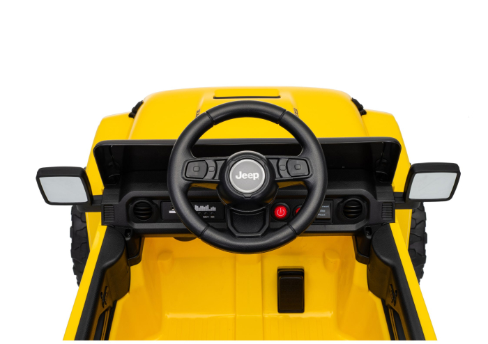 Mașină Electrică pentru Copii Jeep Rubicon 24V Galben [11]