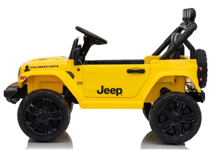 Mașină Electrică pentru Copii Jeep Rubicon 24V Galben [7]