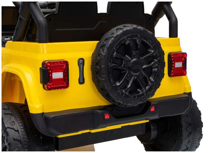 Mașină Electrică pentru Copii Jeep Rubicon 24V Galben [14]