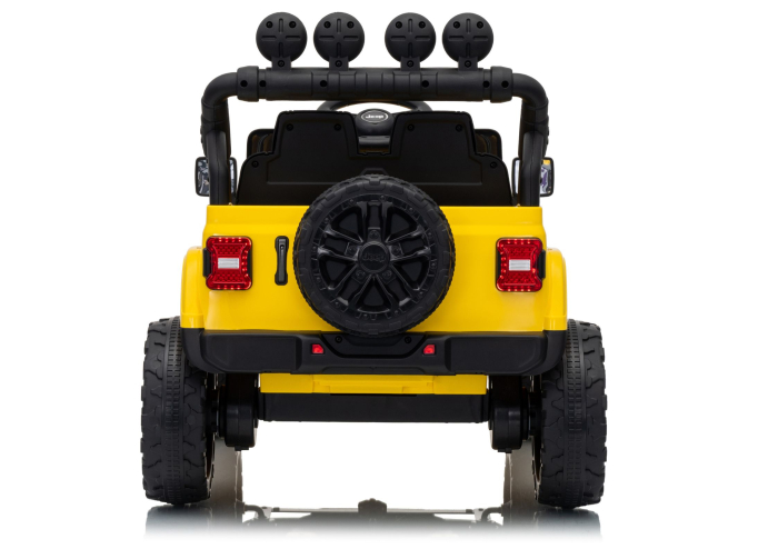 Mașină Electrică pentru Copii Jeep Rubicon 24V Galben [5]