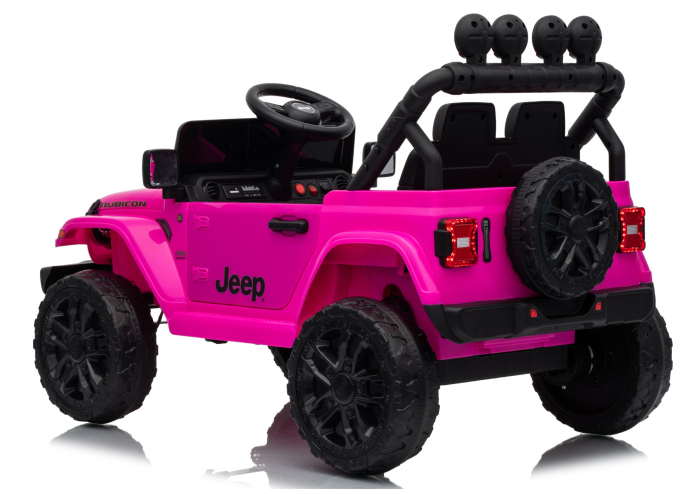 Mașină Electrică pentru Copii Jeep Rubicon 24V Roz [5]