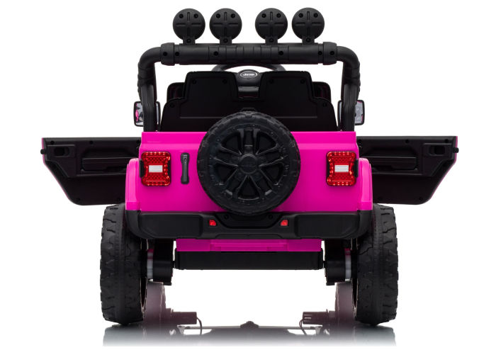 Mașină Electrică pentru Copii Jeep Rubicon 24V Roz [9]