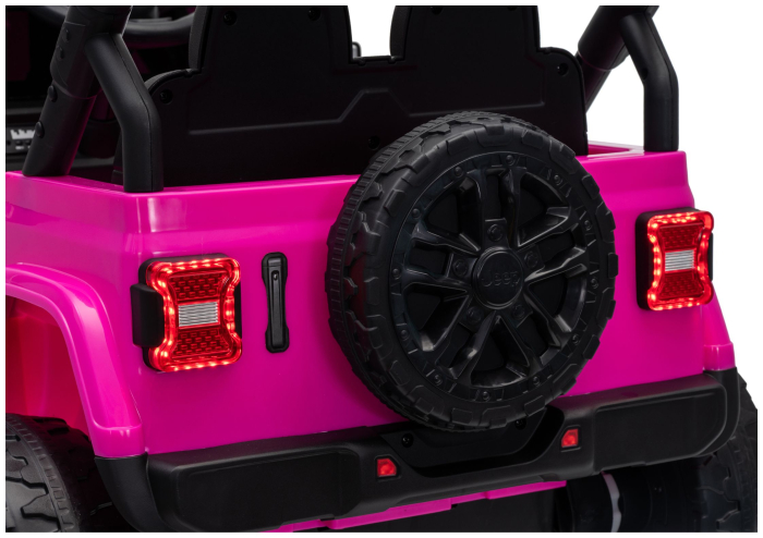Mașină Electrică pentru Copii Jeep Rubicon 24V Roz [14]