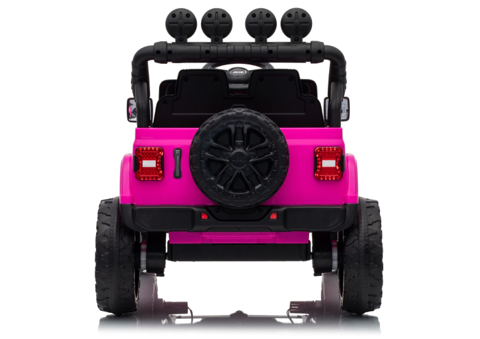 Mașină Electrică pentru Copii Jeep Rubicon 24V Roz [6]