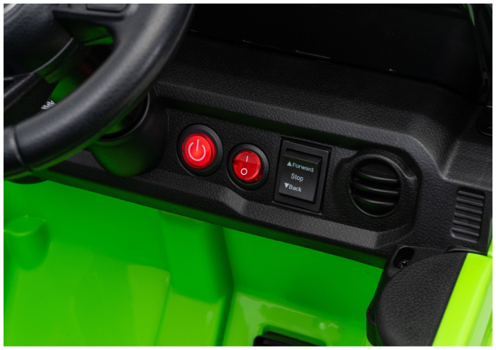 Mașină Electrică pentru Copii Jeep Rubicon 24V Verde [15]
