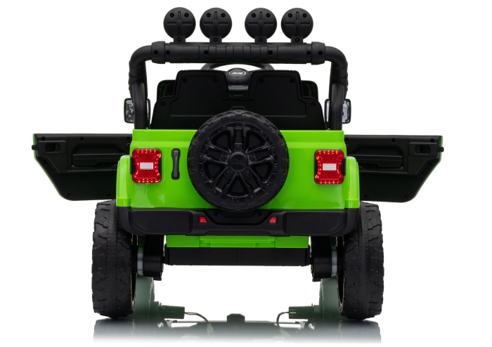 Mașină Electrică pentru Copii Jeep Rubicon 24V Verde [10]