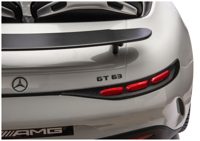 Mașină electrică pentru copii Mercedes AMG GT63 - Gri deschis [10]
