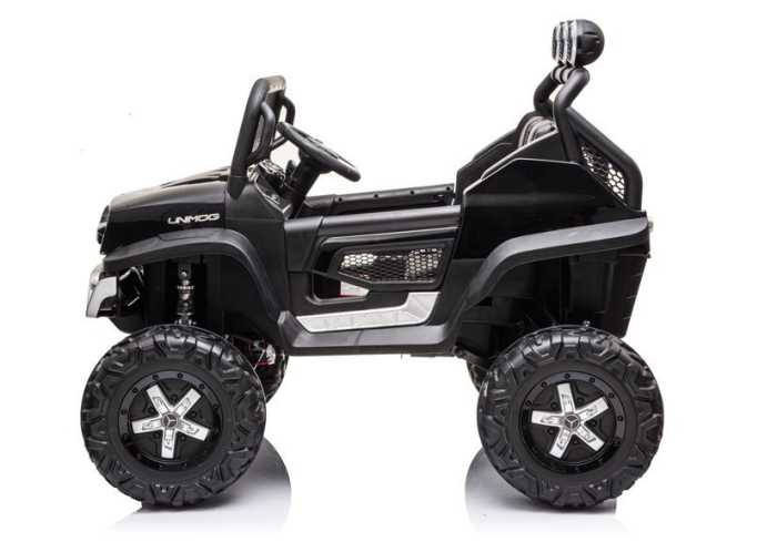 Mașină Electrică pentru Copii Mercedes Unimog S 4x4 - Negru [4]