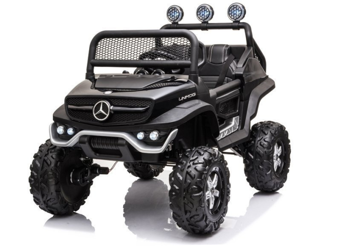 Mașină Electrică pentru Copii Mercedes Unimog S 4x4 - Negru [2]