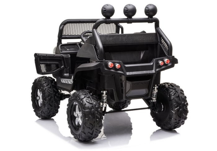 Mașină Electrică pentru Copii Mercedes Unimog S 4x4 - Negru [7]