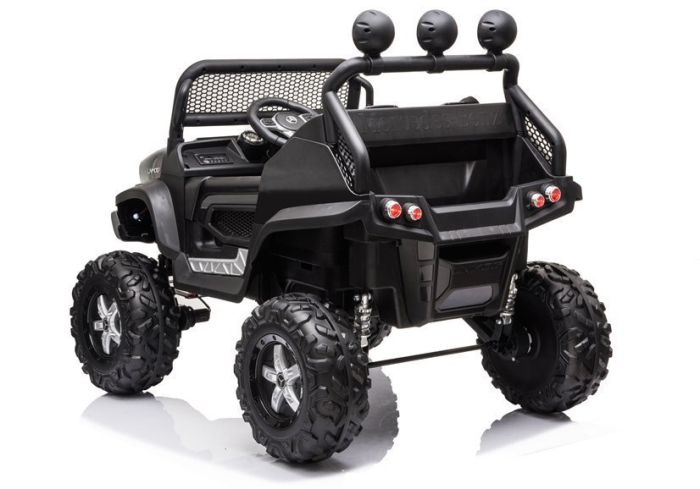 Mașină Electrică pentru Copii Mercedes Unimog S 4x4 - Negru [3]