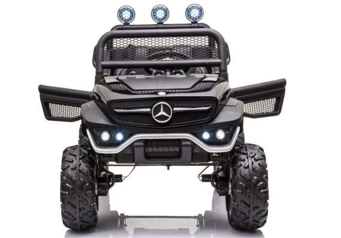 Mașină Electrică pentru Copii Mercedes Unimog S 4x4 - Negru [6]