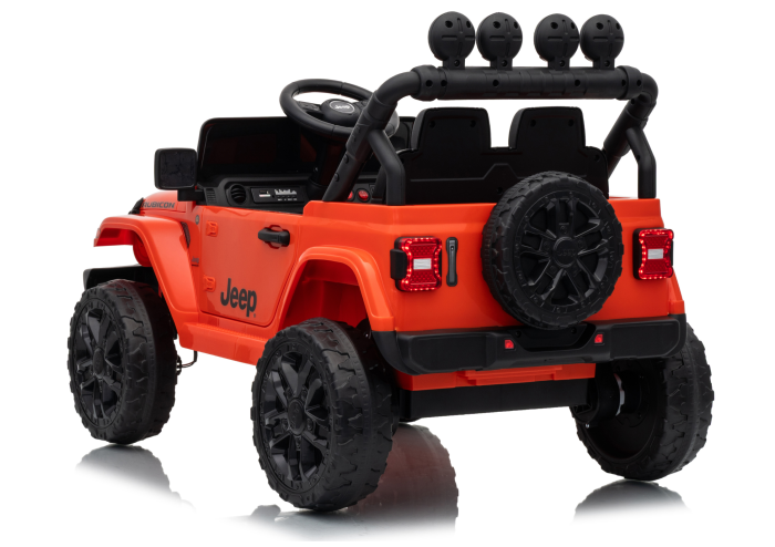 Mașină Electrică pentru Copii Jeep Rubicon 24V Portocaliu [5]