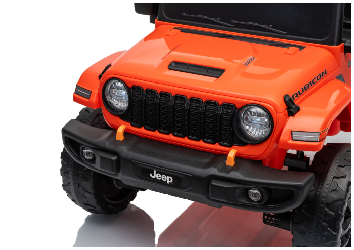 Mașină Electrică pentru Copii Jeep Rubicon 24V Portocaliu [12]