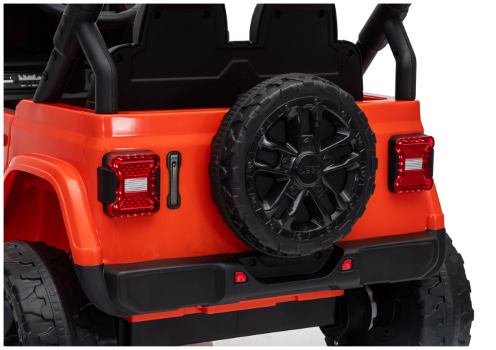 Mașină Electrică pentru Copii Jeep Rubicon 24V Portocaliu [14]