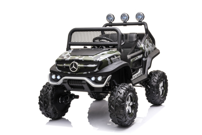 Mașină Electrică pentru Copii Mercedes Unimog 4x4 12V Moro Lăcuit [3]