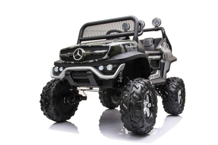 Mașină Electrică pentru Copii Mercedes Unimog 4x4 12V Moro Lăcuit [13]