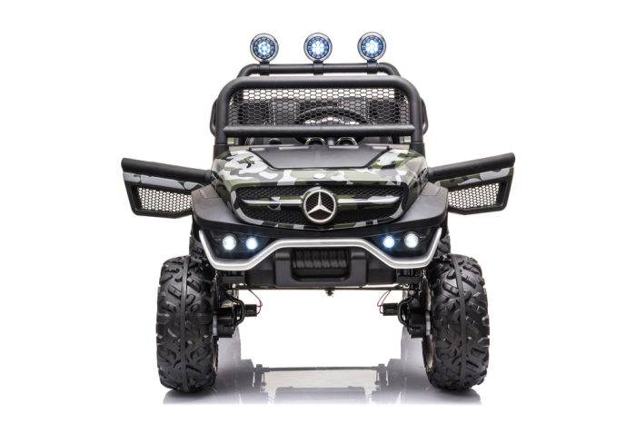 Mașină Electrică pentru Copii Mercedes Unimog 4x4 12V Moro Lăcuit [9]