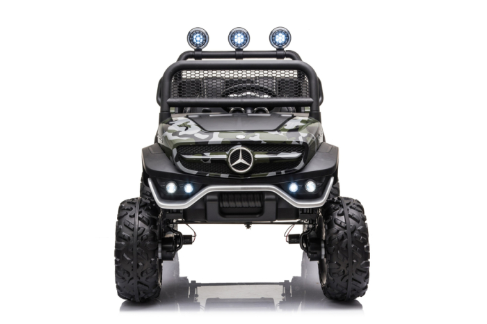 Mașină Electrică pentru Copii Mercedes Unimog 4x4 12V Moro Lăcuit [2]