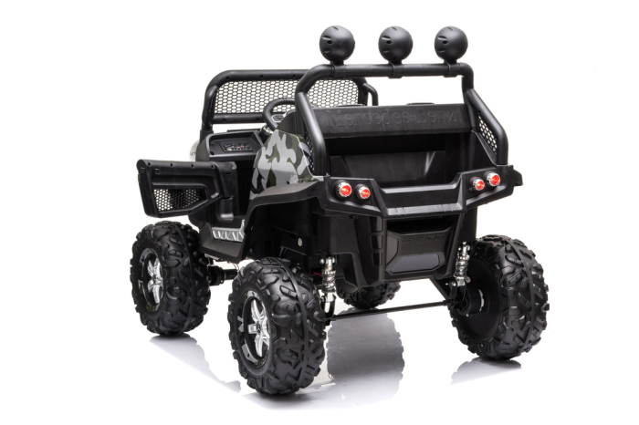 Mașină Electrică pentru Copii Mercedes Unimog 4x4 12V Moro Lăcuit [11]