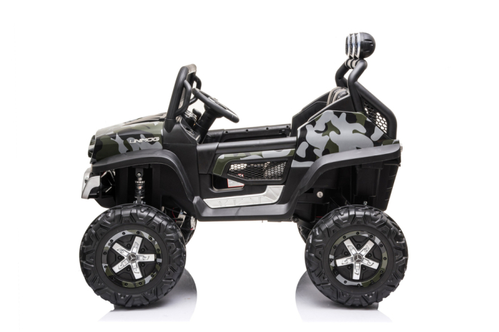 Mașină Electrică pentru Copii Mercedes Unimog 4x4 12V Moro Lăcuit [5]