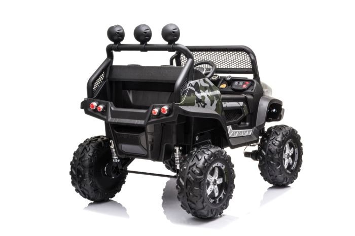 Mașină Electrică pentru Copii Mercedes Unimog 4x4 12V Moro Lăcuit [8]