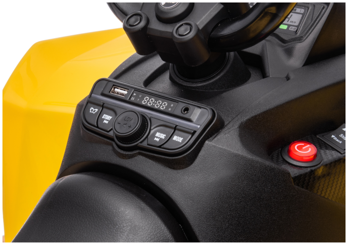 Quad Electric pentru Copii 4x4 12V – Galben [8]