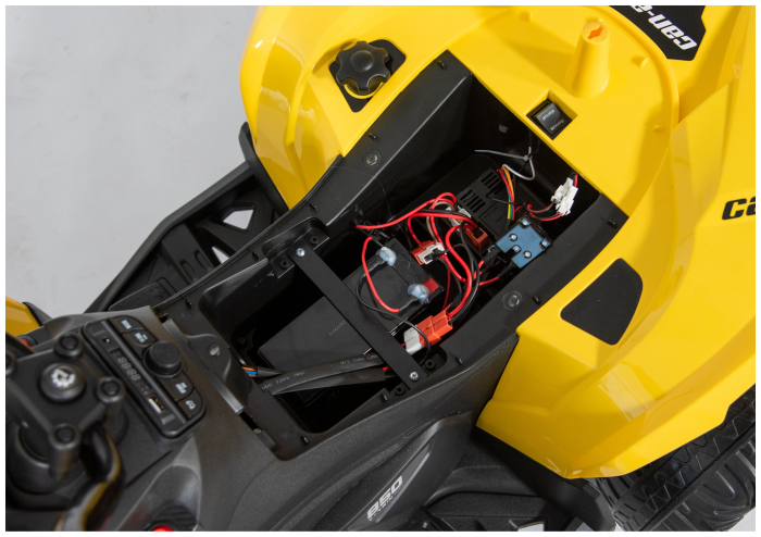Quad Electric pentru Copii 4x4 12V – Galben [9]