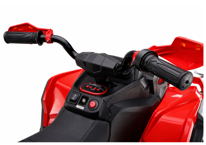 Quad Electric pentru Copii 4x4 12V – Roșu [8]