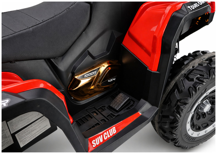 Quad Electric pentru Copii 4x4 12V – Roșu [9]