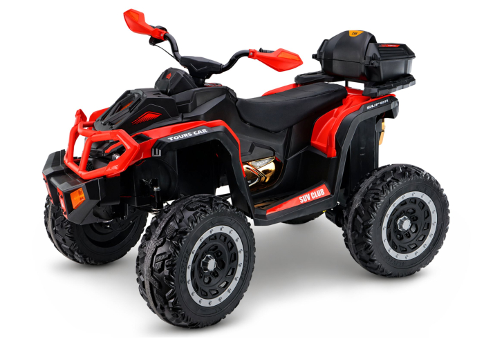 Quad Electric pentru Copii 4x4 12V – Roșu [2]