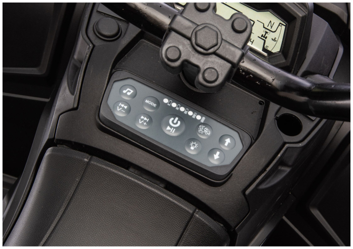 ATV Electric pentru Copii 4x4 24V 800W cu Remorcă Albastru [8]