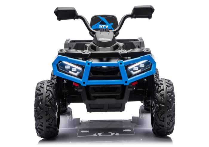 ATV Electric pentru Copii 4x4 24V 800W cu Remorcă Albastru [6]