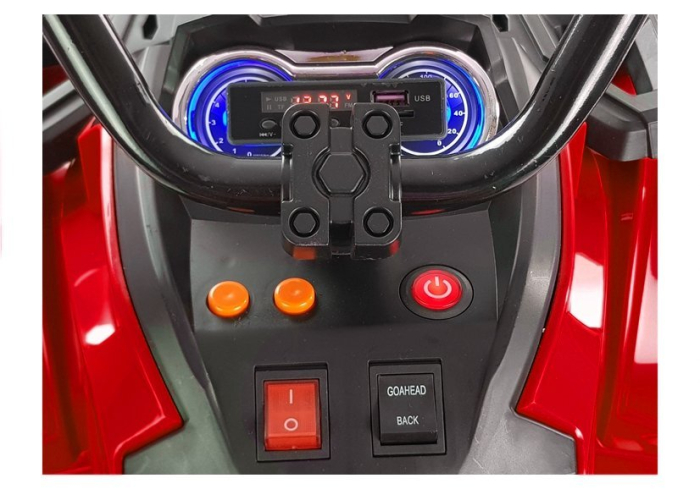 Quad Electric pentru Copii 12V - Roșu [7]