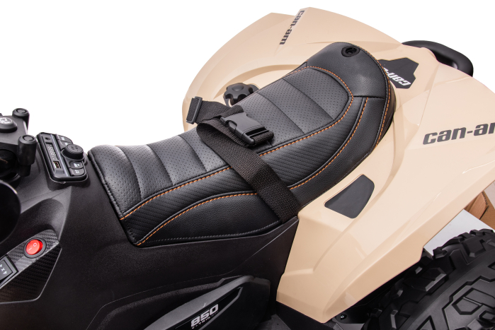 Quad Electric pentru Copii Can-Am  4x4 12V 10Ah 180W Khaki [12]