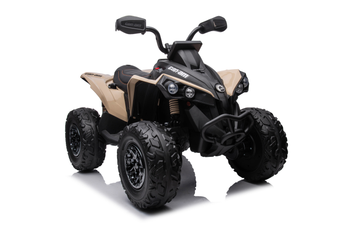 Quad Electric pentru Copii Can-Am  4x4 12V 10Ah 180W Khaki [2]