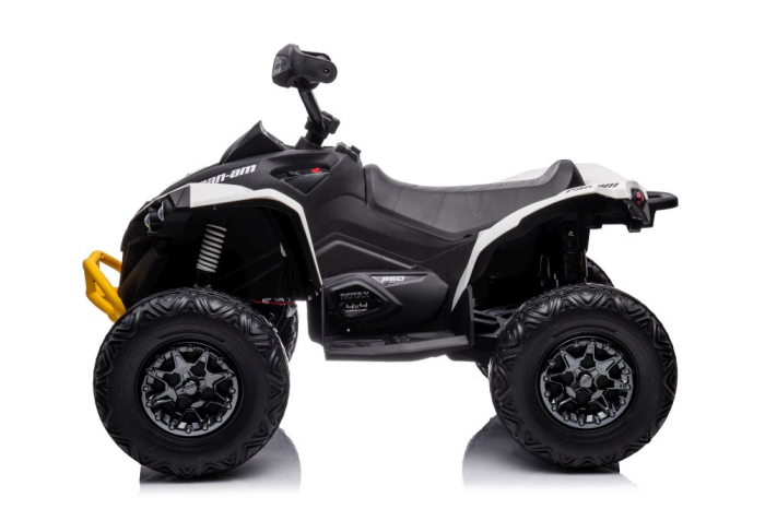 ATV Electric pentru Copii CAN-AM Renegade 4x4 12V Alb [4]