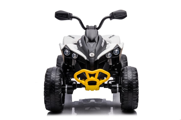 ATV Electric pentru Copii CAN-AM Renegade 4x4 12V Alb [2]