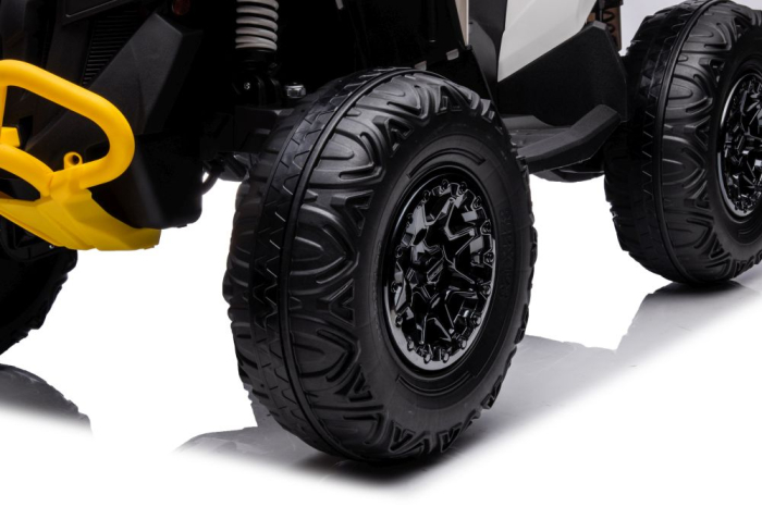 ATV Electric pentru Copii CAN-AM Renegade 4x4 12V Alb [9]