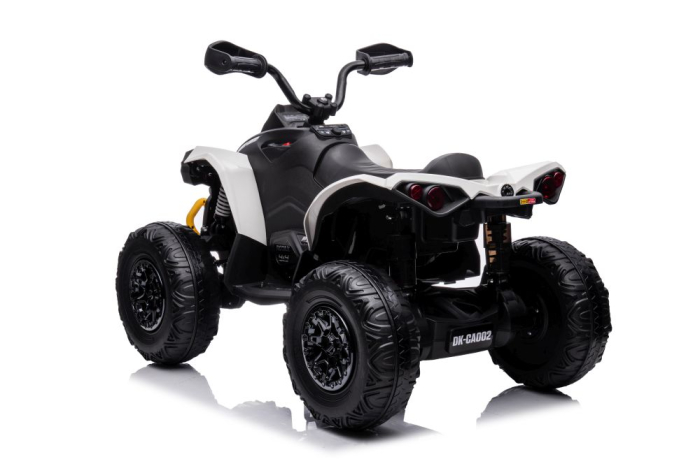 ATV Electric pentru Copii CAN-AM Renegade 4x4 12V Alb [5]