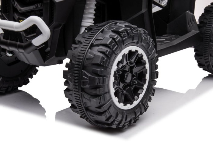 Quad Electric pentru Copii 12V Alb [13]