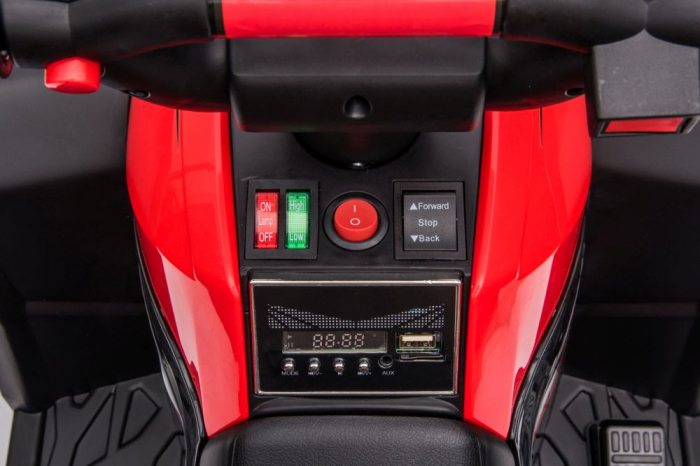 Quad Electric pentru Copii 12V Roșu [13]