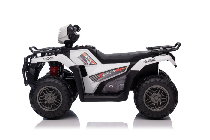 Quad electric pentru copii - Alb [5]