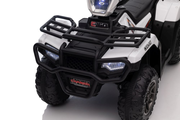Quad electric pentru copii - Alb [12]
