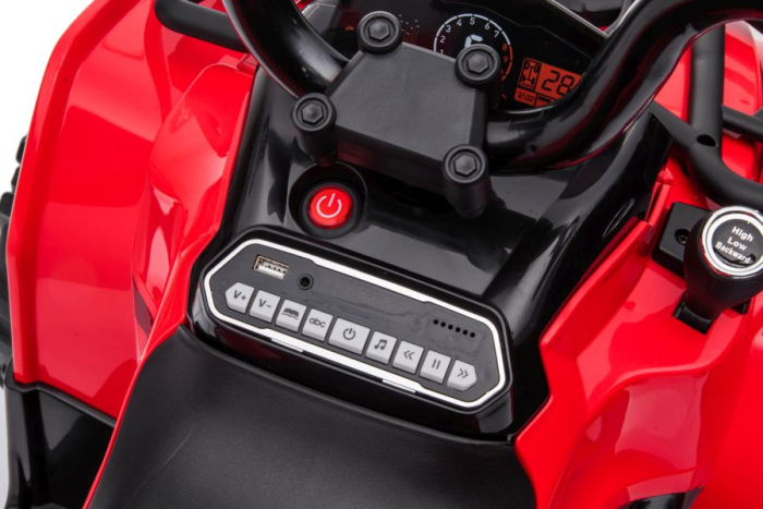 Quad Electric pentru Copii Madman JS009 12V Roșu [16]